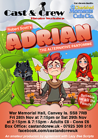 Poster designed by S A Catling